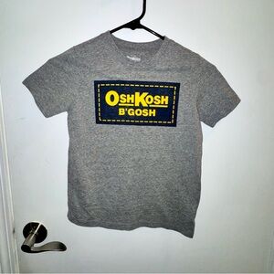 Bundle of 2 OshKosh B'gosh Gray/Navy/Yellow Short Sleeve Tees
